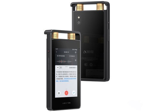 科大讯飞SR502?存储容量:16GB 扩展卡:不支持扩展卡 屏幕类型:触摸屏 传输接口:Type-C 电池类型:锂电池2500mAh 录音功能:语音转文本，即时传输，翻译 内置功能:内置麦克风，内置扬声器