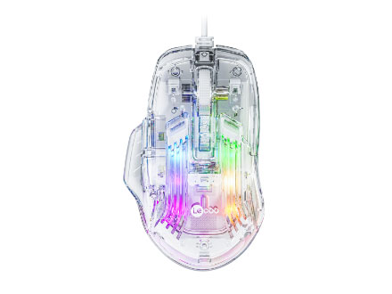 联想来酷 MS108    有线冰晶鼠标