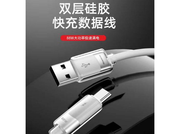 纽曼T199 Type-C     88W 双层硅胶快充线  新品