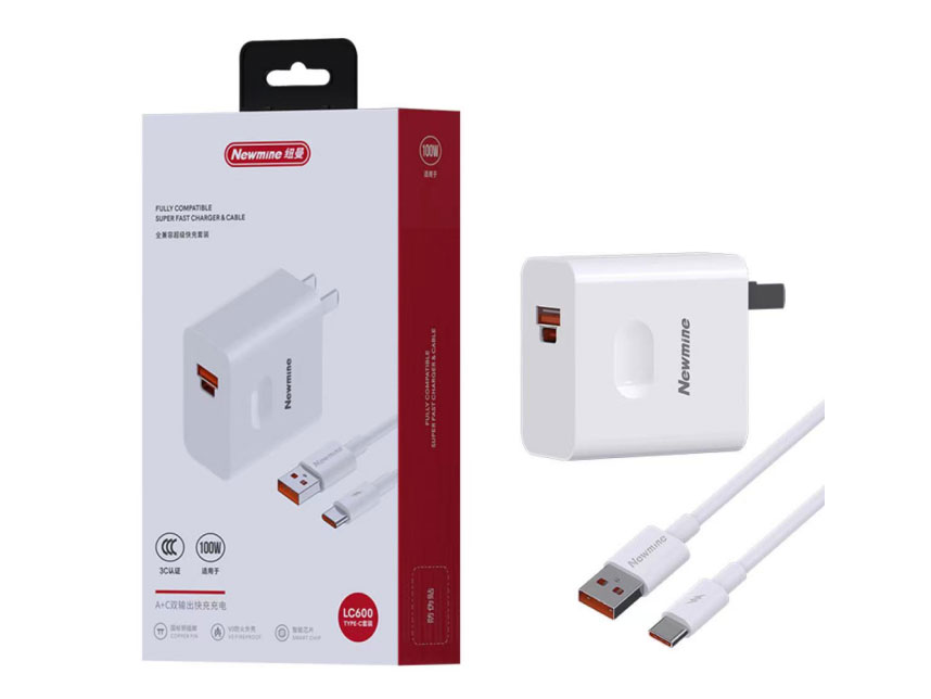 纽曼LC600                          全兼TYpe-c套装                （充电头USB+PD双口）新款