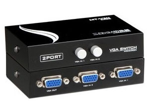 迈拓VGA 切换器 		 VGA2进1出 15-2CF		 VGA4进1出 15-4CF	
