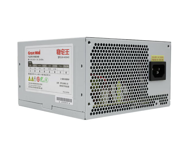 长城（GreatWall）稳定王GW-4000AD额定300W大风扇散热台式主机箱电源