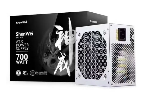 长城（GreatWall） 电源神威系列电源 台式机电脑办公主机电源 GW-8000SW（额定700W） 