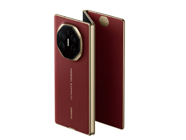 华为（HUAWEI）Mate XT 非凡大师 华为三折叠屏手机 16GB+512GB瑞红 超纤薄 岩脉纹理 10.2英寸超形态三折叠大屏