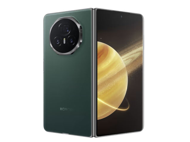 荣耀Magic V3 新款折叠屏 超轻薄长续航 耐摔防水机身 第三代骁龙8 16+1TB 苔原绿/绒黑色 拍照 5G AI智能手机