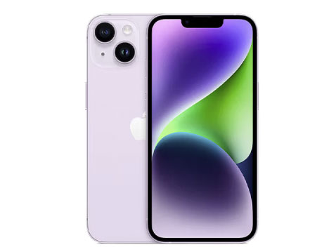 Apple/苹果 iPhone 14 (A2884) 128GB 支持移动联通电信5G 双卡双待手机 黑/白/紫/蓝