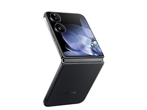 小米MIX Flip 小折叠屏 4.01英寸多功能超大外屏 第三代骁龙8 12GB+256GB 黑/白 5G拍照AI手机