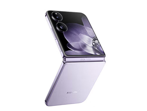 小米（MI）MIX Flip 小折叠屏 4.01英寸多功能超大外屏 第三代骁龙8 12GB+512GB 幻影紫 5G拍照AI手机