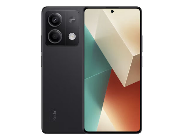 小米（MI）Redmi Note13 5G 1亿像素 超细四窄边OLED直屏 5000mAh大电量 6GB+128GB  黑/蓝 小米手机红米手机