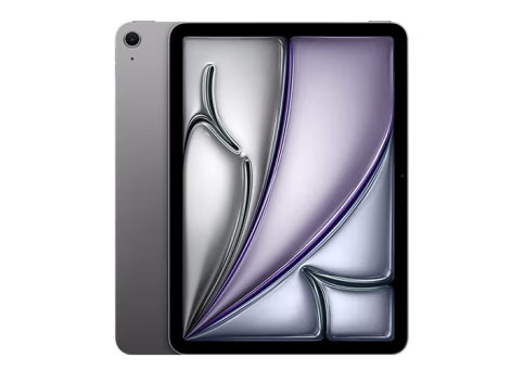 Apple/苹果 iPad Air 11英寸 M2芯片 2024年新款平板电脑(Air6/128G WLAN版/MUWC3CH/A)深空灰色/蓝/紫/白