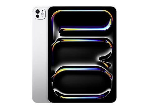 Apple/苹果 iPad Pro 11英寸 M4芯片 2024年新款平板电脑(256G WLAN版/MVV93CH/A)银色/灰