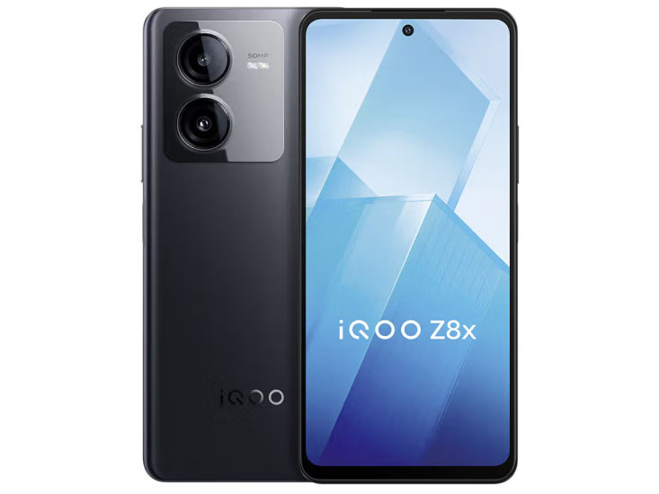 vivo iQOO Z8x 6000mAh巨量电池 骁龙6Gen1 护眼LCD屏 新品5G全网通学生老人智能手机iqooz8x 8GB+256GB  曜夜黑/月瓷白/星野青
