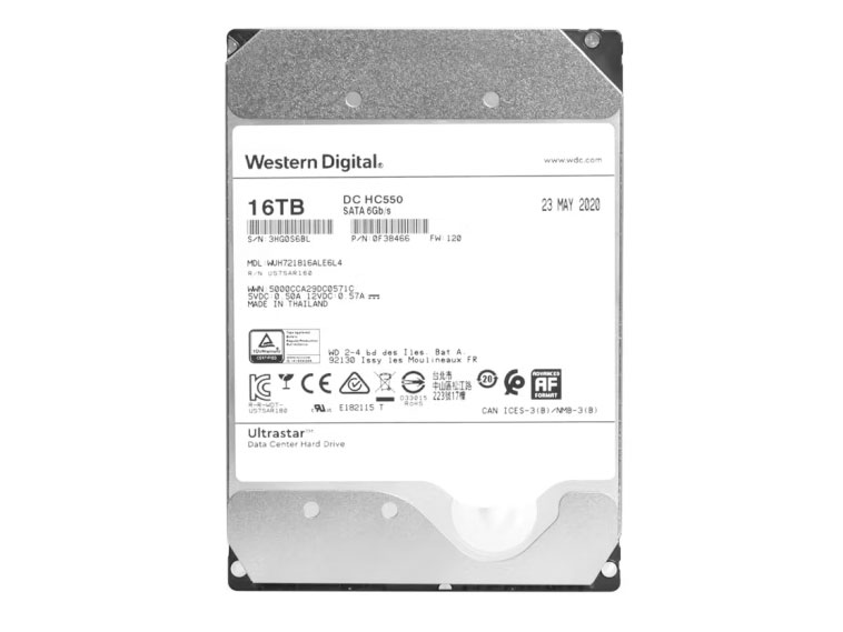 	西部数据（WD）  监控级硬盘 16T