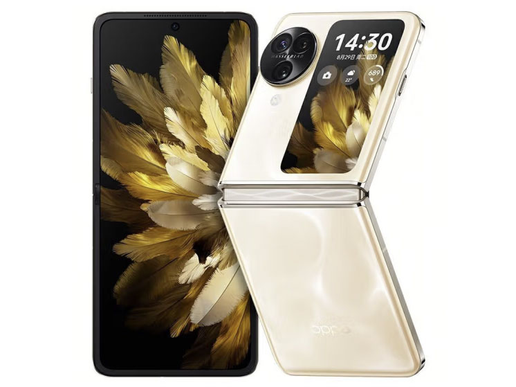 OPPO Find N3 Flip 超光影三摄专业哈苏人像5G小折叠屏全网通手机 月光缪斯/薄雾玫瑰/ 镜中之夜 12GB+256GB