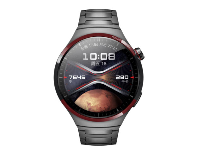 华为HUAWEI WATCH 4 Pro太空探索 智能手表金刚钛一键微体检esim独立通话运动手表