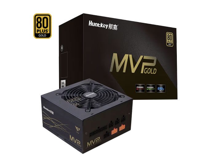 航嘉（Huntkey） MVP K650全模组 金牌650W电竞台式主机电脑电源