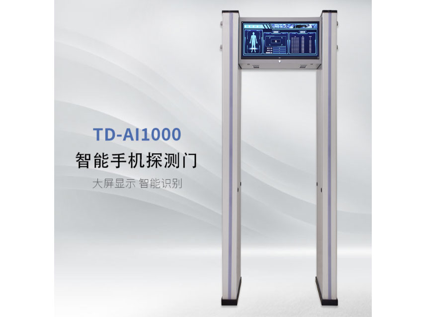 天人兴   ZM-AI1000 智能手机探测门 大屏显示 智能识别