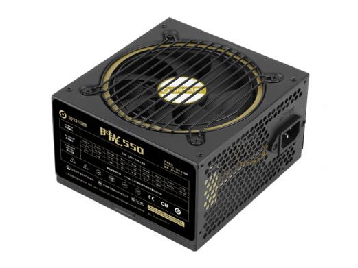 游戏风暴 时光550 时光电源(峰值功率450W,12CM静音风扇,单+12V输出)
