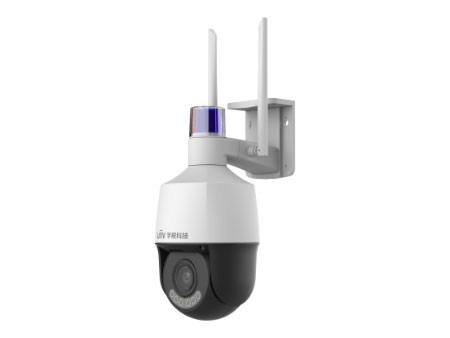 宇视   IPC6314SWH-AF40W-DT  400万声光警戒全彩球型网络摄像机