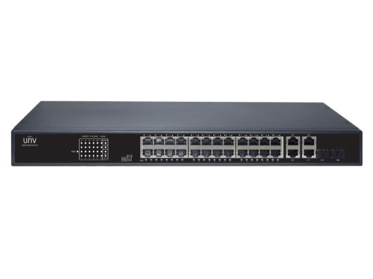 宇视  NSW2010-26GT2GC-POE-DT  非网管以太网交换机(PoE)