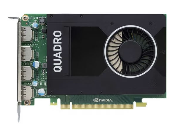 英伟达（NVIDIA）工作站显卡PCIe 适用各品牌主机 M2000 4G显卡(DP*4) 工包