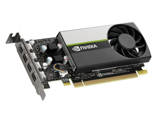英伟达（NVIDIA）T1000 4G丽台8G平面设计建模渲染多屏专业图形显卡 T1000 4G(工包)