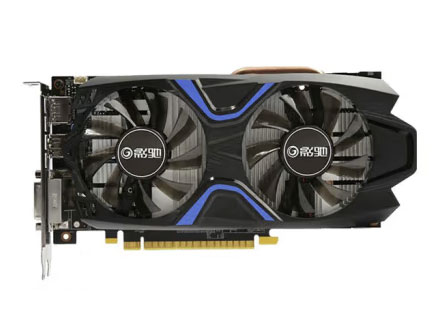 影驰二手冲新1050TI4G大将   双扇DVI+HDMI+DP