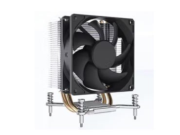 雅浚E1 V2 两管无光 塔式风冷散热器