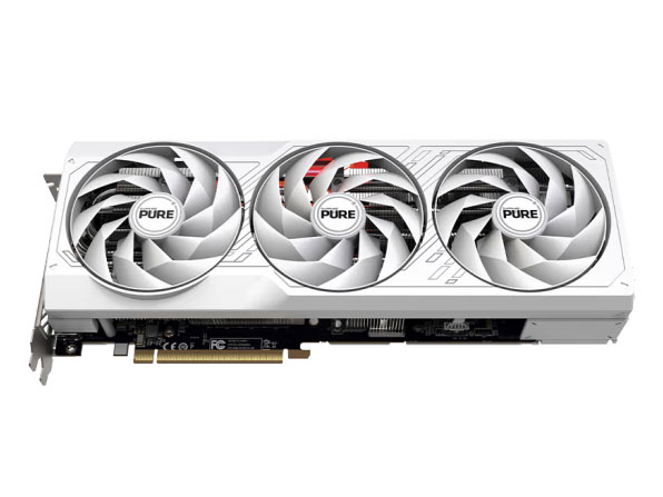 蓝宝石 RX 7800XT 16GB GDDR6 极地版 三扇、白色 