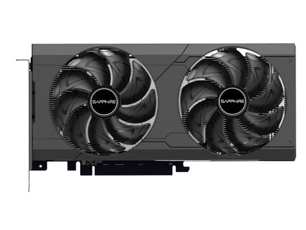 蓝宝石 RX 6750GRE 10GB GDDR6 白金版 双扇、黑色 