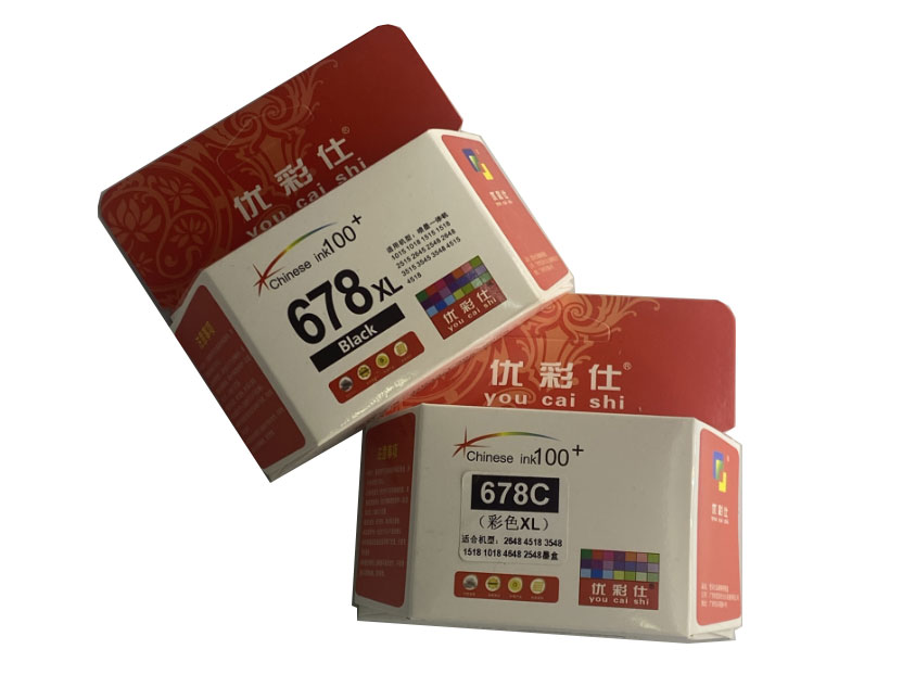 	优彩仕  678xl  (黑色XL) 678C (彩色XL) 