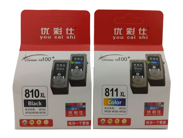 	优彩仕810xl 黑色 811xl 彩色 墨盒