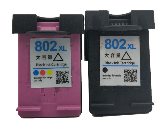 	优彩仕802xl 黑色 802xl 彩色  大容量墨盒