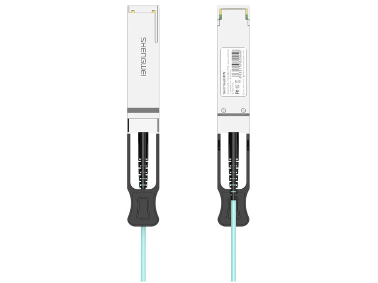 胜为 万兆100G BAOC0407 胜为 高速电缆QSFP28 AOC光纤堆叠线 有源直连光缆7米