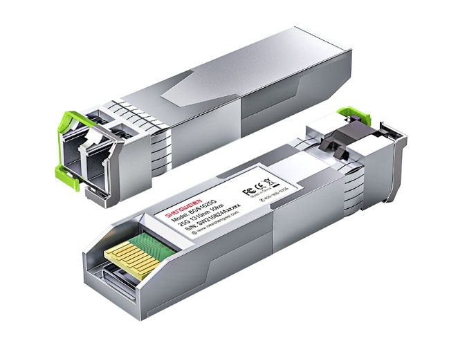 胜为 BGS1025G SFP28光模块万兆25G单模双纤光纤模块(1310nm,10km,LC)兼容华为/锐捷/中兴/普联交换机