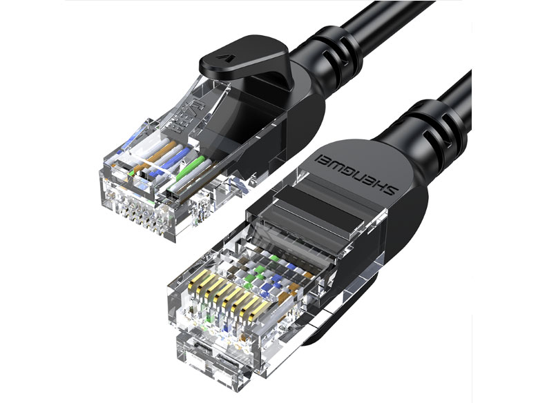 胜为  WLC1015G 超五类网线 百兆阻燃网络连接线 Cat5e超5类成品跳线 电脑宽带连接线 1.5米