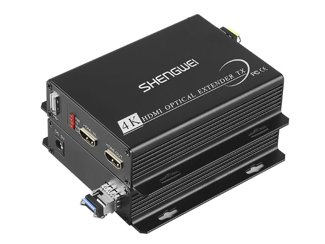 胜为  BHGD224K 无损压缩全高清HDMI视频光端机1路4K视频+USB 光纤延长器LC接口20KM一对