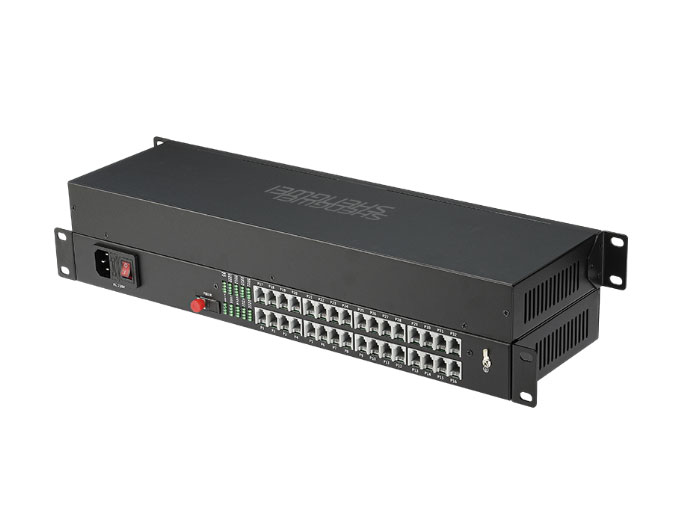 胜为  BGDJ3200 数字电话光端机PCM语音光端机电话光纤收发器电话延长器32路电话光端机FC接口一对