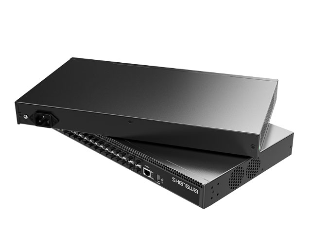 胜为  BGHJ128G 商业级光纤交换机4个万兆SFP+ 24个千兆SFP口 多口企业级商用网络交换机