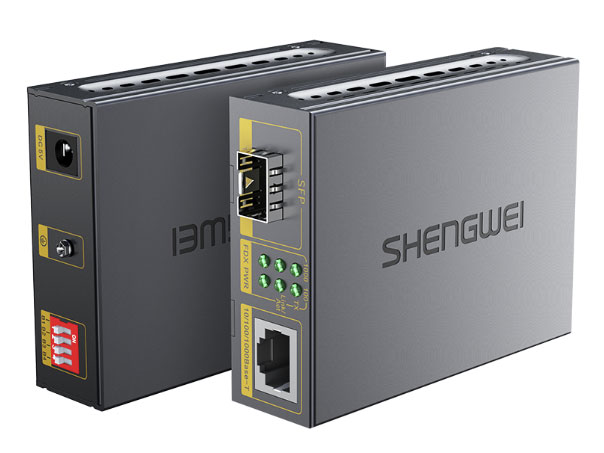 胜为  FC-212A+ 万兆光纤收发器 SFP+光电转换器 电信级不含光模块 一台