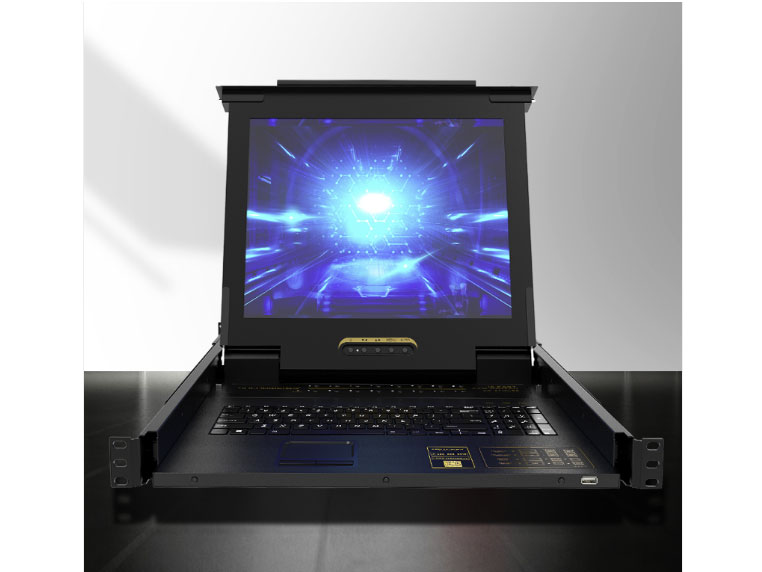 胜为  KS-2908LCD KVM切换器8口 带19英寸LCD显示器配VGA接口线 8进1出电脑转换器键盘鼠标共享