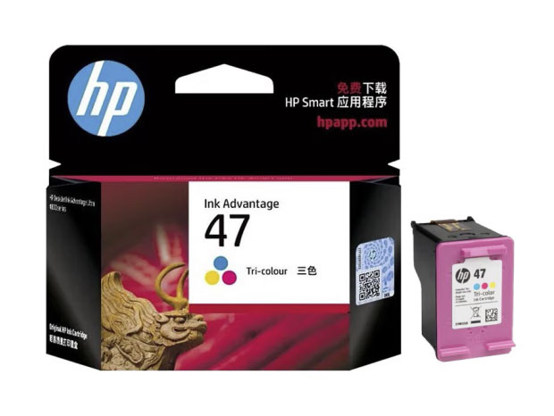 惠普（HP）原装47墨盒黑色彩色
