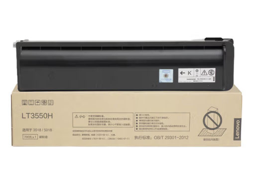 联想（lenovo）LT3550H原装黑色碳粉墨粉盒（适用3518/5018打印机复印机）印量43900页 