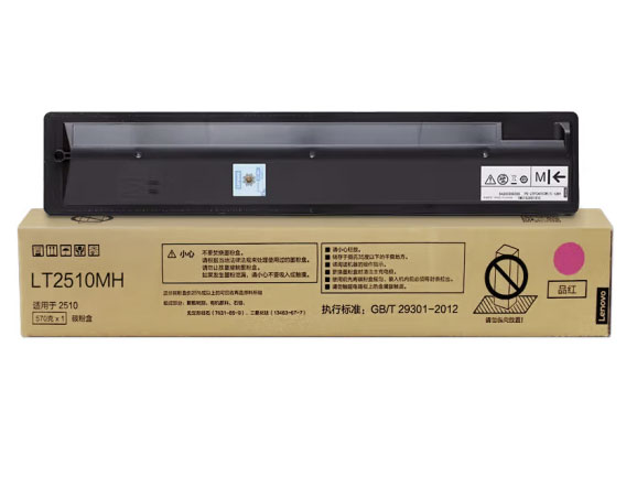 联想（Lenovo）LT2510MH 原装红色墨粉盒 适用于2510彩色复印机（约33600页）