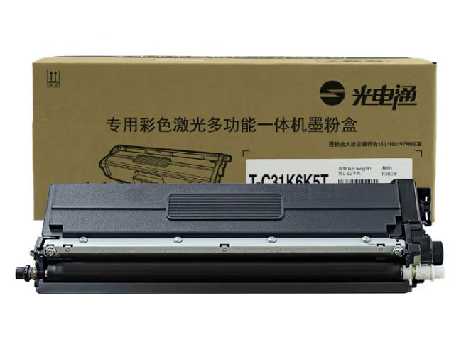 光电通 T-C31K6K5T 原装黑色碳粉墨粉盒(适用OEP3110CDN/3112/3115/MP3100CDN/3104/3105/MF3130CDN)