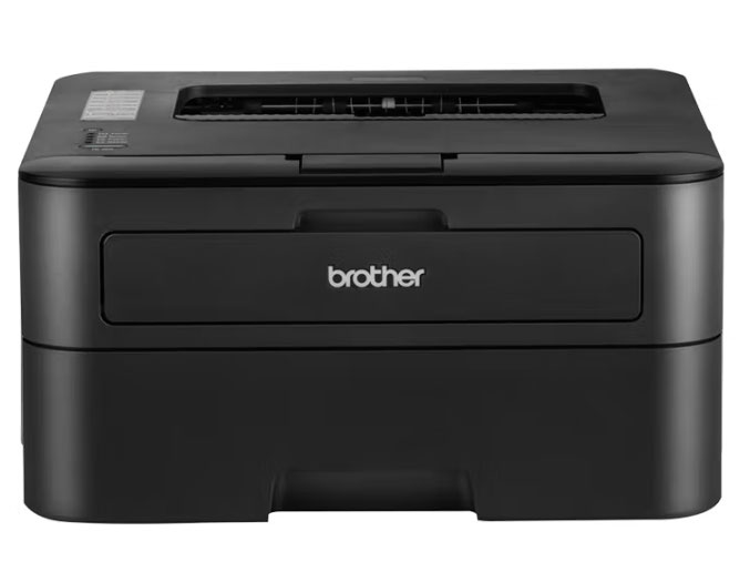 兄弟（brother）HL-2260黑白激光打印机小型学生家用办公高速直通式纸道usb连接
