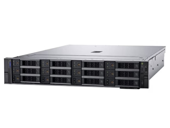（DELL）PowerEdge R750XS 服务器主机 2U机架式  12核24线程4310*2颗/128G/1.2TSAS10K*4块/H755-8G RAI5/800W电源*2块/导轨