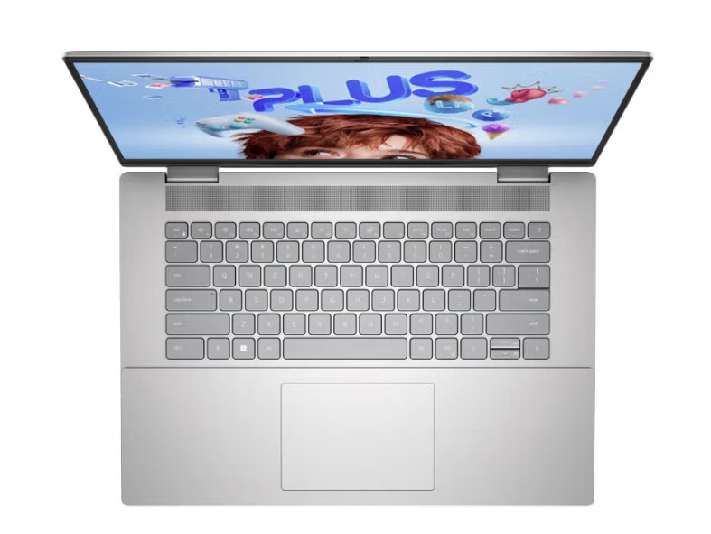 戴尔（DELL）灵越16 plus  INS7630-2608S  13代标压酷睿轻薄商务办公设计笔记本电脑  i5-13420H/板载16G/1T固态盘/16寸2.5K屏)银色