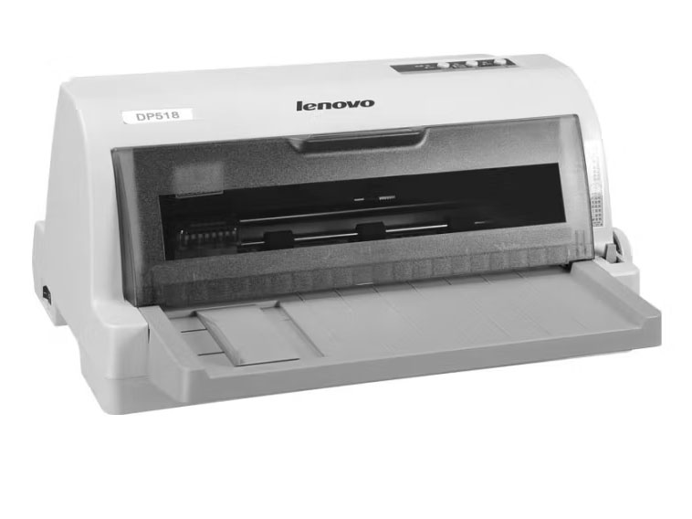 联想（Lenovo）DP518 针式打印机家用24针1＋6复写三合一票据打印支持统信麒麟中科国产信创名录涉密