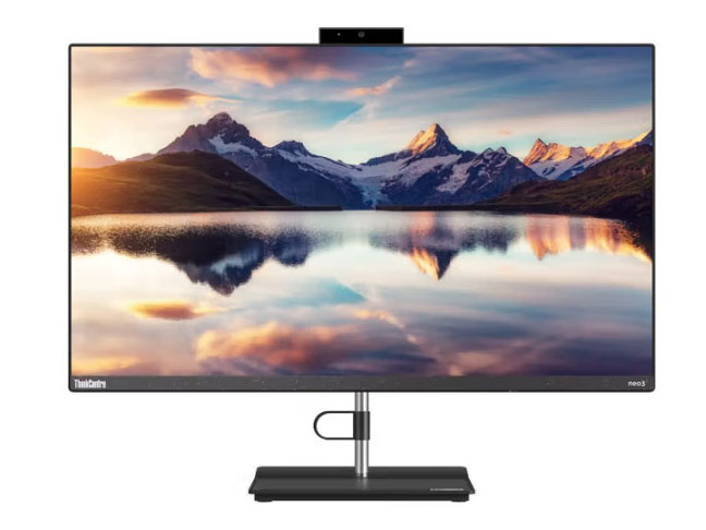 联想ThinkCentre A500 13代酷睿i5/i7 27英寸大屏商用办公学习台式一体机电脑